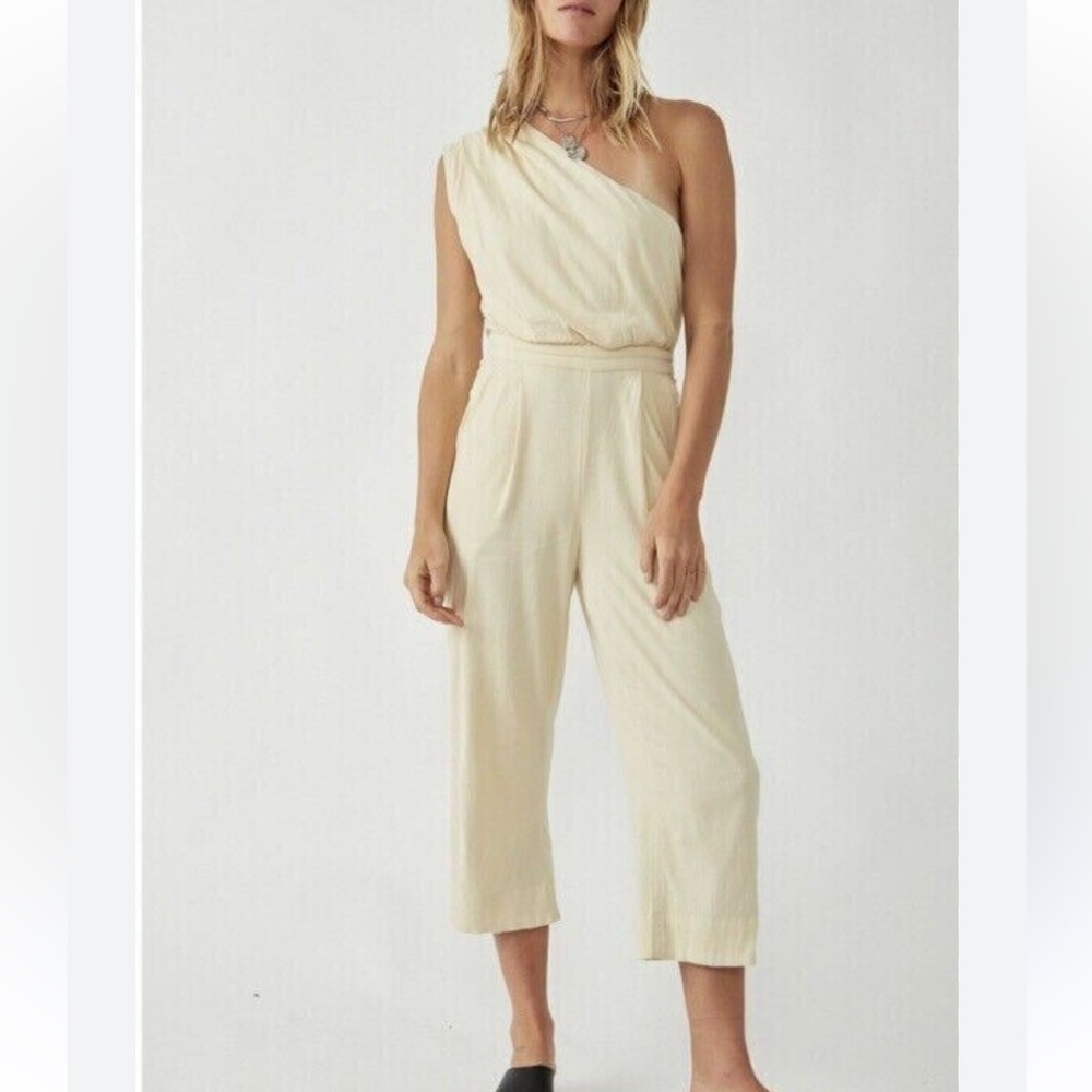 Free People Avery One-Shoulder Jumpsuit